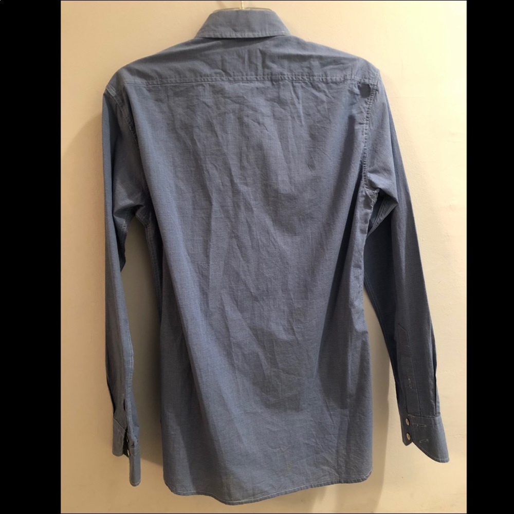 Rag & Bone Men’s Button-Down Tiny Check Shirt - image 2